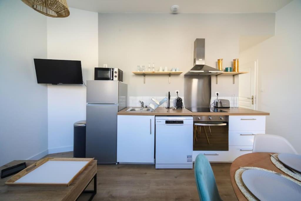 F2 Cosy - Entree Du Havre - 4 Personnes Apartment เลออาฟร์ ภายนอก รูปภาพ